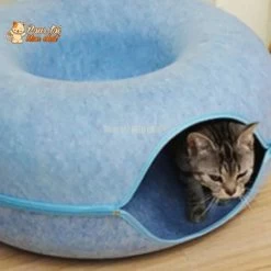 PANIER DE MAISON EN FEUTRE NATUREL POUR CHAT - DONUT4CAT™ 15 PANIER DE MAISON EN FEUTRE NATUREL POUR CHAT - DONUT4CAT™ -Chats Fournitures Magasin 0 Cats House Basket Natural Felt Pet Cat Cave Beds Nest Funny Round Egg Type with Cushion Mat For Small Dogs Puppy Pets Supplies Pour toi Mon chat 1669038607
