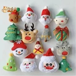 Noël Jouets En Peluche, Décors De Noël, Père Noël, Bonhomme De Neige, Sapin, Renne, Nounours, Clochette, Poupées - Pour Chat - MonNoëlChat™ -Chats Fournitures Magasin A 2022 New Series Christmas Theme Cat Toys With Mint Santa Reindeer Gift Package Cat Toys Pour toi Mon chat 1668519796