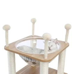 Arbre à Chat XXL En Sisal à Plusieurs Niveaux -Chats Fournitures Magasin Arbre a chat en sisal a plusieurs niveaux Pour toi Mon chat 1680618297