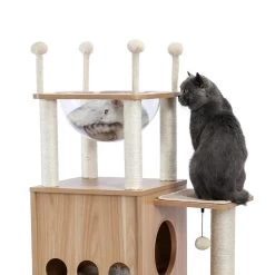 Arbre à Chat XXL En Sisal à Plusieurs Niveaux -Chats Fournitures Magasin Arbre a chat en sisal a plusieurs niveaux Pour toi Mon chat 1680618303