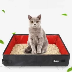 Bac à Litière De Voyage Pliable Et Portable Pour Chat -Chats Fournitures Magasin Bac a litiere de voyage pliable et portable pour chat Pour toi Mon chat 1679486810 99a9e7b3 9617 4b5d b755 7cab342a9f85