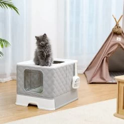 Bac à Litière Pour Chat De Grande Taille -Chats Fournitures Magasin Bac a litiere pour chat de grande taille Pour toi Mon chat 1680512186