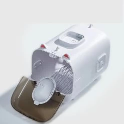 Boîte De Transport En Plastique Vitrée Avec Poignée Pour Chat -Chats Fournitures Magasin Boite de transport en plastique vitree avec poignee et bandouliere pour chat Pour toi Mon chat 1687534631789