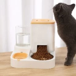 Bol D'alimentation Automatique Avec Distributeur D'eau Pour Chats 8 Bol D'alimentation Automatique Avec Distributeur D'eau Pour Chats -Chats Fournitures Magasin Bol d alimentation automatique avec distributeur d eau pour chats Pour toi Mon chat 1679411521 87a1eef4 fa6b 4a95 9db4 acc4c0d511ba
