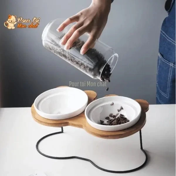 Bols D’alimentation Et De Boisson En Céramique Pour Chats - MonChatBol™ 16 Bols D’alimentation Et De Boisson En Céramique Pour Chats - MonChatBol™ – Image 16