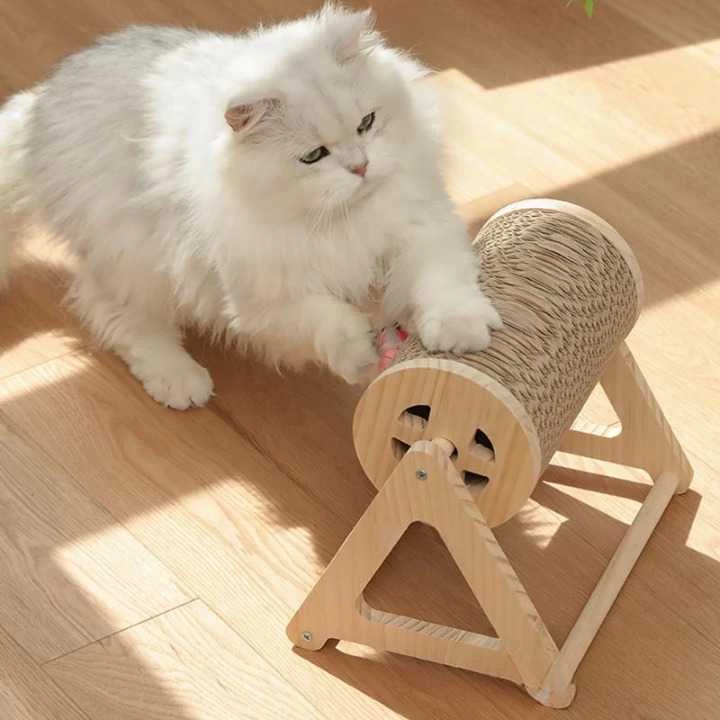 Rouleau à Gratter En Sisal Pour Chat 1 Rouleau à Gratter En Sisal Pour Chat