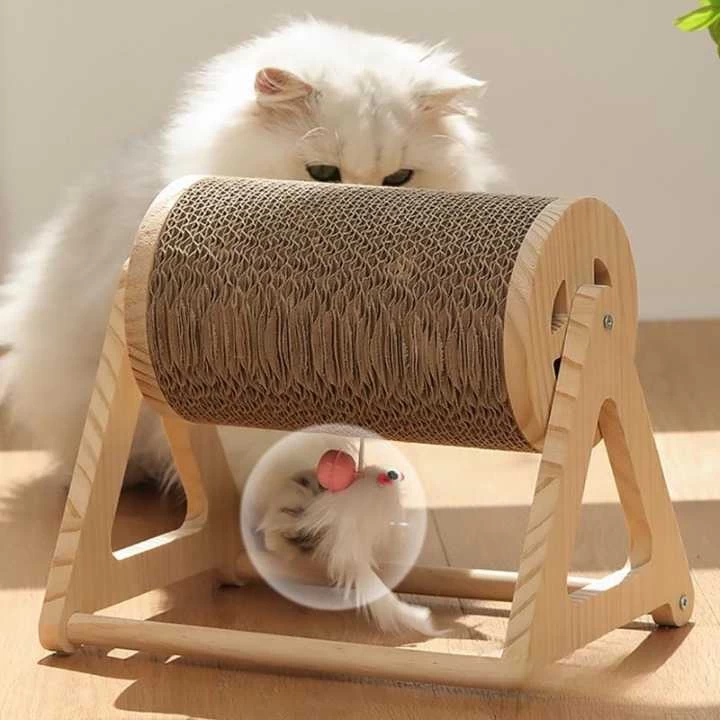 Rouleau à Gratter En Sisal Pour Chat 2 Rouleau à Gratter En Sisal Pour Chat – Image 2