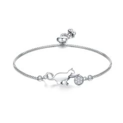 Bracelet De Chat Ajustable En Argent 11 Bracelet De Chat Ajustable En Argent -Chats Fournitures Magasin Bracelet de chat ajustable en argent Pour toi Mon chat 1680955987 fb9437c3 0be9 4332 af1a 23df97453549