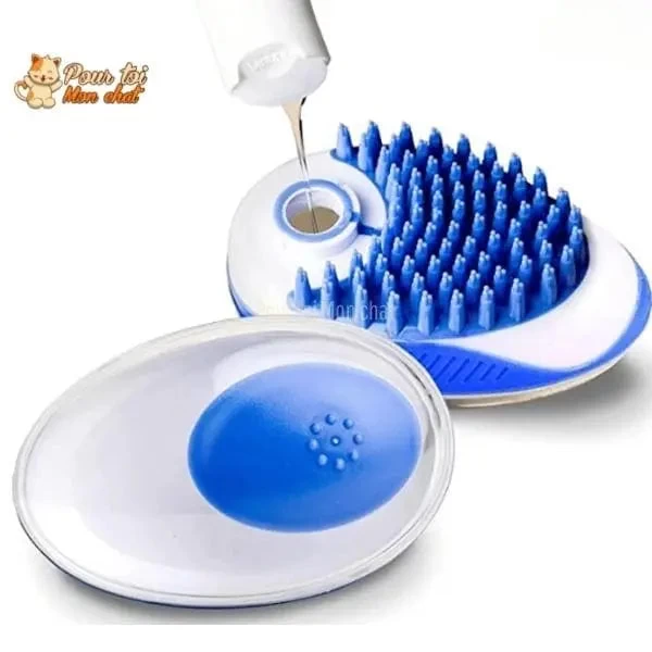 Brosse De Bain Et De Massage Pour Chat – Toilettage’Chat™ 5 Brosse De Bain Et De Massage Pour Chat – Toilettage’Chat™ – Image 5