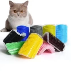 Brosse De Massage D'angle Pour Chaton -Chats Fournitures Magasin Brosse de massage d angle pour chaton Pour toi Mon chat 1680792011