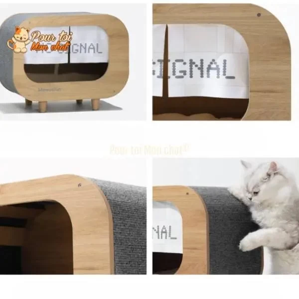 CABANE, LIT, MAISON - POUR CHAT MODERNE EN BOIS - TheRadioChat™ 18 CABANE, LIT, MAISON - POUR CHAT MODERNE EN BOIS - TheRadioChat™ – Image 18