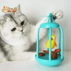 Cage à Oiseau Ludique Pour Chat - Titi&GrosMinet™ 16 Cage à Oiseau Ludique Pour Chat - Titi&GrosMinet™ -Chats Fournitures Magasin Cage a oiseau ludique pour chat Titi GrosMinet Pour toi Mon chat 1667125484