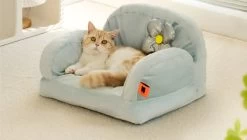 Canapé En Fourrure Luxueuse Pour Chat -Chats Fournitures Magasin Canape en fourrure luxueuse pour chat Pour toi Mon chat 1683897566