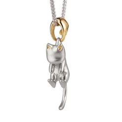Collier Avec Pendentif De Chat Simple Pour Femme -Chats Fournitures Magasin Collier avec pendentif de chat simple pour les femmes Pour toi Mon chat 1684234548