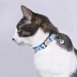 Collier Personnalisé En Nylon Avec Clochette Pour Chat