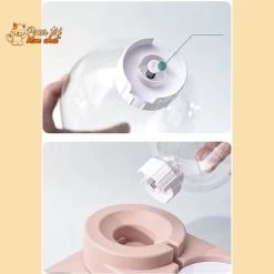 Distributeur D'Eau Pour Chat 2 En 1 - Districat™ -Chats Fournitures Magasin Distributeur d Eau pour Chat 2 en 1 Districat Pour toi Mon chat 1646851402