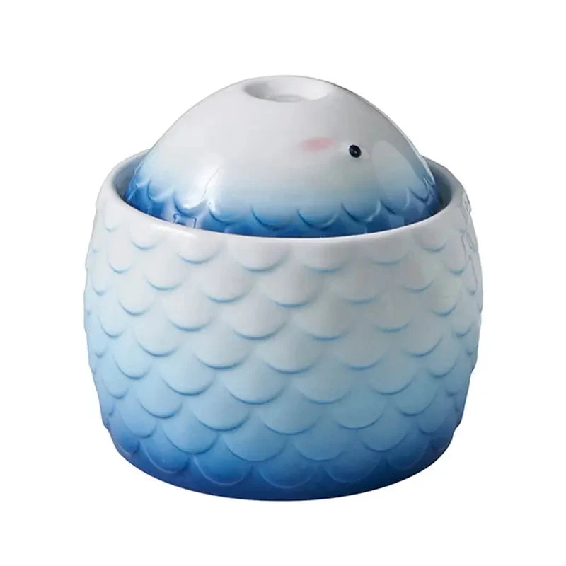 Distributeur D'eau En Céramique Avec USB Pour Chats 5 Distributeur D'eau En Céramique Avec USB Pour Chats – Image 5