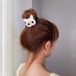 Élastique Pour Cheveux En Soie En Forme De Chat -Chats Fournitures Magasin Elastique pour cheveux en soie en forme de chat Pour toi Mon chat 1687878582689 b5410b8a 7e28 484e b3b4 4605c066d4d7