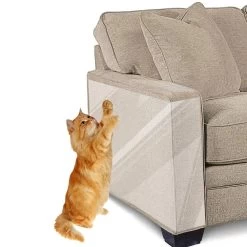 Ensemble De Six Bandes Anti-griffures De Chat Pour Meubles