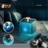 Fontaine à Eau Pour Chats Avec éclairage LED