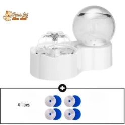 Fontaine Pour Chat Avec Pompe à Eau Silencieuse Avec Capteur De Mouvement -Chats Fournitures Magasin Fontaine pour chat avec pompe a eau silencieuse Pour toi Mon chat 1664831802