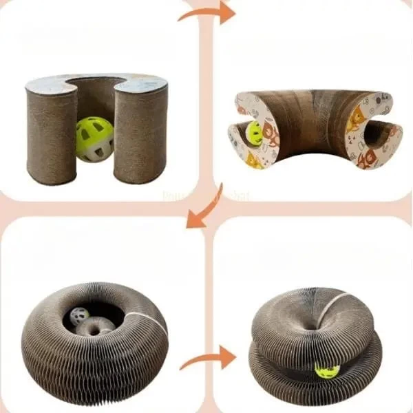 Griffoir Magique Modulable En Jouet Pour Chat - Accordéon4Cat™ 14 Griffoir Magique Modulable En Jouet Pour Chat - Accordéon4Cat™ – Image 14