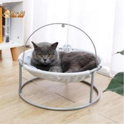 Panier Suspendu Avec Un Jouet - Hamac4cat™ -Chats Fournitures Magasin HAMAC4CAT Lit surreleve Chat Pour toi Mon chat 1623419254