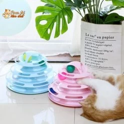 Jouet Pour Chat Avec Balles - Jeu2pistes™