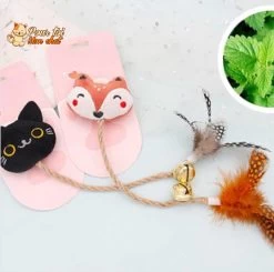 Jouet Cloche En Plumes Pour Chats 8 Jouet Cloche En Plumes Pour Chats -Chats Fournitures Magasin Jouet cloche en plumes pour chats Pour toi Mon chat 1684357465