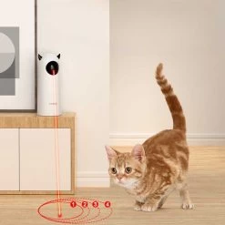 Jouet Rotatif Laser à LED Infrarouge à Trois Modes Pour Chat -Chats Fournitures Magasin Jouet rotatif laser a LED infrarouge a trois modes pour chat Pour toi Mon chat 1687446954221