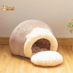 Niche Original En Forme De Vase - Joli Vase™ -Chats Fournitures Magasin LIT POT A MIEL 3 en 1 Lit Pot a miel Coussin Niche Chat Pour toi Mon chat 1627023186