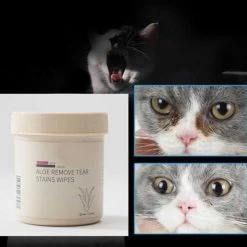 Lot De 100 Lingettes Douces Nettoyantes Pour Les Yeux De Chat 5 Lot De 100 Lingettes Douces Nettoyantes Pour Les Yeux De Chat -Chats Fournitures Magasin Lingette douce nettoyante pour les yeux de chat Pour toi Mon chat 1684326396