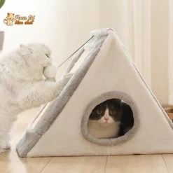 Niche Pour Chat Avec Grattoir - Crazybed™ -Chats Fournitures Magasin Lit incroyable 3 en 1 pour Chat Grattoir Jouet CRAZYBED Pour toi Mon chat 1626647613