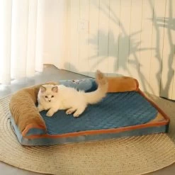 Lit Pour Chat Avec Oreiller -Chats Fournitures Magasin Lit pour chat avec oreiller Pour toi Mon chat 1679149891