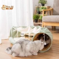 Tunnel De Jeu Avec Coussin Pour Chat - CoussiCat™ -Chats Fournitures Magasin Lit Tunnel de Jeu Repos CoussiCat pour Chat Pour toi Mon chat 1639752489