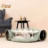Tunnel De Jeu Avec Coussin Pour Chat - CoussiCat™