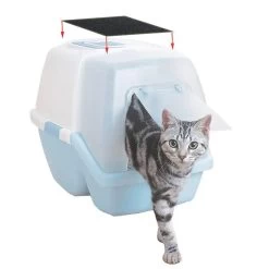 Lot De 6 Filtres à Charbon Actif Pour Bac à Litière Pour Chat