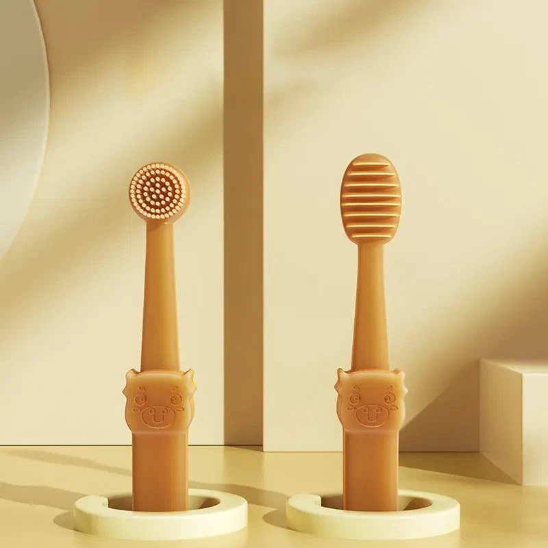 Lot De Deux Petites Brosses à Dents Pour Chat 2 Lot De Deux Petites Brosses à Dents Pour Chat – Image 2