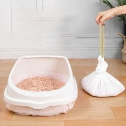 Lot De Sept Rouleaux De Sacs à Sable Résistant Pour Chats -Chats Fournitures Magasin Lot de sept sacs a ordures en sable elastiques pour chats Pour toi Mon chat 1684323901 23c33913 b100 4d7d 853c 33c147f92d74