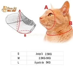 Muselière Respirante En Nylon - POUR CHAT – Masque4Cat™ -Chats Fournitures Magasin Museliere respirante en nylon POUR CHAT Masque4Cat Pour toi Mon chat 1668434920