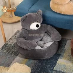 NICHE EN PELUCHE OURSON POUR CHAT - OURSàCHAT™ -Chats Fournitures Magasin NICHE EN PELUCHE OURSON POUR CHAT OURSaCHAT Pour toi Mon chat 1668765625