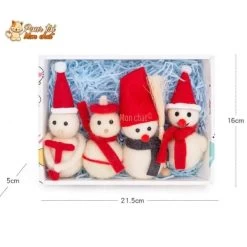 Noël Jouets, Boule Culbuto En Feutre De Laine, Décors De Noël, Bonhomme De Neige - Pour Chat - CulbutoNeigeChat™ -Chats Fournitures Magasin Noel Jouets boule culbuto en feutre de laine decors de Noel Bonhomme de neige Pour Chat CulbutoNeigeChat Pour toi Mon chat 1668524326