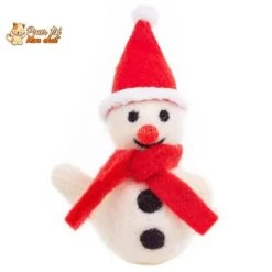 Noël Jouets, Boule Culbuto En Feutre De Laine, Décors De Noël, Bonhomme De Neige - Pour Chat - CulbutoNeigeChat™ -Chats Fournitures Magasin Noel Jouets boule culbuto en feutre de laine decors de Noel Bonhomme de neige Pour Chat CulbutoNeigeChat Pour toi Mon chat 1668524832