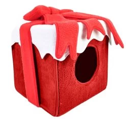 Noël Cabane Lit Pour Chat Et Chien, Fermée, Doux Et Confortable - NoëlChatCadeau™ -Chats Fournitures Magasin Noel cabane Lit pour Chat et Chien fermee doux et confortable NoelChatCadeau Pour toi Mon chat 1668174467