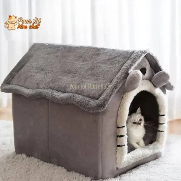 PETITE MAISON EN PELUCHE POUR CHAT – TOITpourCHAT™ 13 PETITE MAISON EN PELUCHE POUR CHAT – TOITpourCHAT™ – Image 13