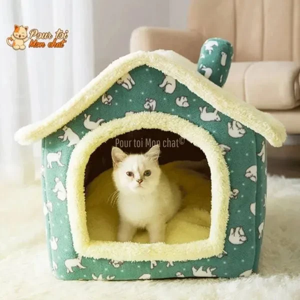 PETITE MAISON EN PELUCHE POUR CHAT – TOITpourCHAT™ 6 PETITE MAISON EN PELUCHE POUR CHAT – TOITpourCHAT™ – Image 6