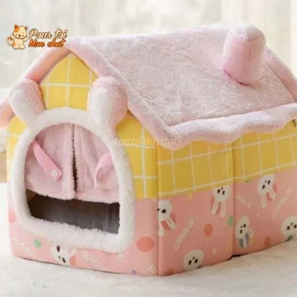 PETITE MAISON EN PELUCHE POUR CHAT – TOITpourCHAT™ 7 PETITE MAISON EN PELUCHE POUR CHAT – TOITpourCHAT™ – Image 7