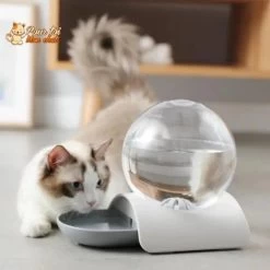 Fontaine à Eau Pour Chat - Perfect Sphère -Chats Fournitures Magasin Perfect Duo fontaine a eau et bol a croquettes pour chat Pour toi Mon chat 1664807600