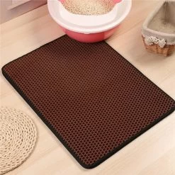Tapis Capteur De Litière Pour Chats - StopLitière™ 36 Tapis Capteur De Litière Pour Chats - StopLitière™ -Chats Fournitures Magasin Pets Cats Litter Mat Bed House Floor Portable Double Layer Double Layer cat bed Waterproof Home Mat Cat Products Pour toi Mon chat 1667315794