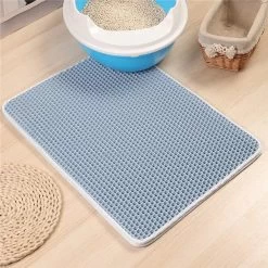 Tapis Capteur De Litière Pour Chats - StopLitière™ 29 Tapis Capteur De Litière Pour Chats - StopLitière™ -Chats Fournitures Magasin Pets Cats Litter Mat Bed House Floor Portable Double Layer Double Layer cat bed Waterproof Home Mat Cat Products Pour toi Mon chat 1667315837